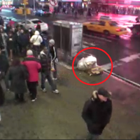 Trash Kicking/Time Square Trolling
